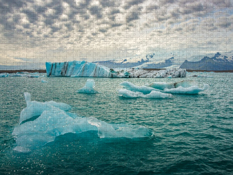 Island, Gletscherlagune Jökulsárlón