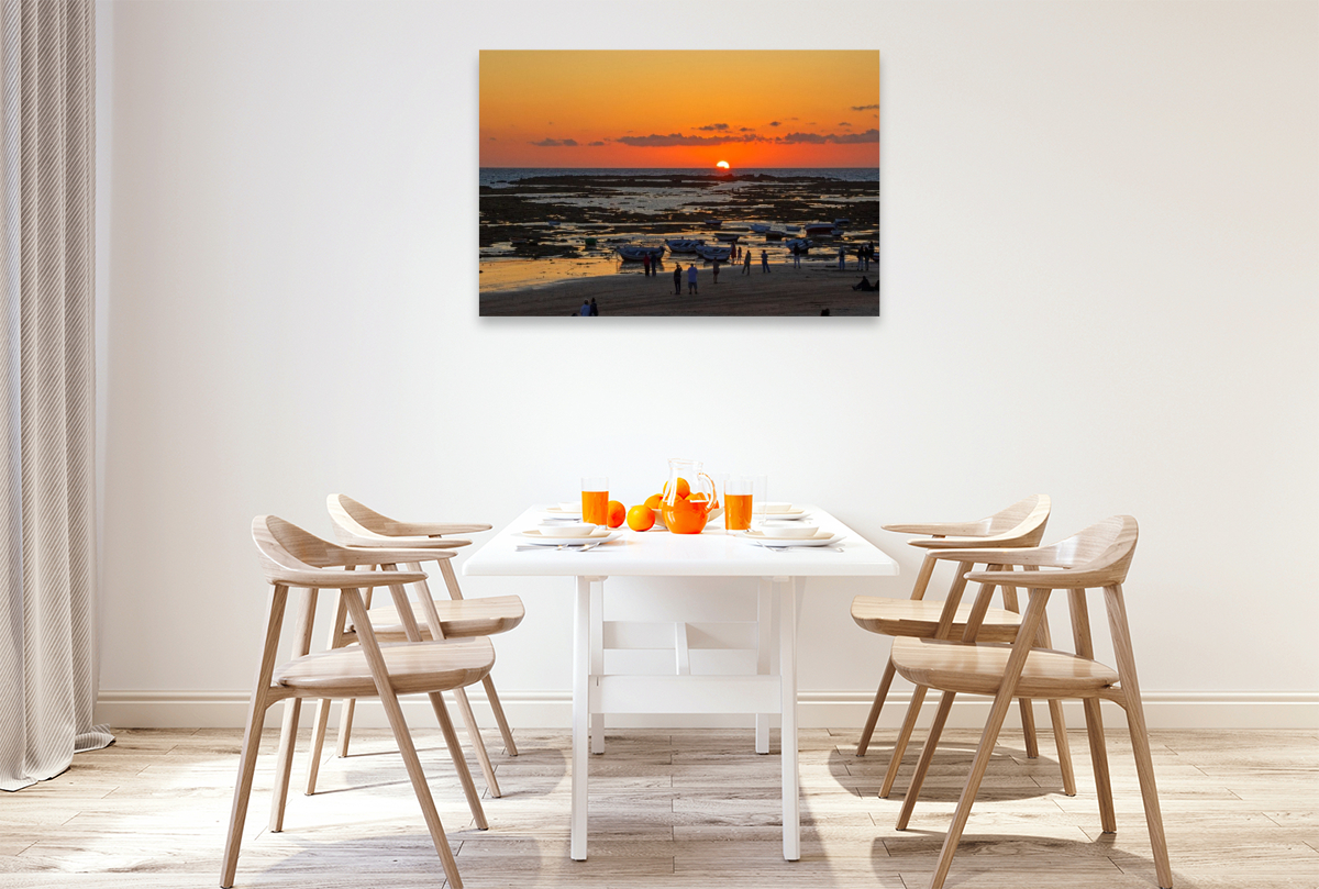 Bezaubernder Sonnenuntergang in La Caleta
