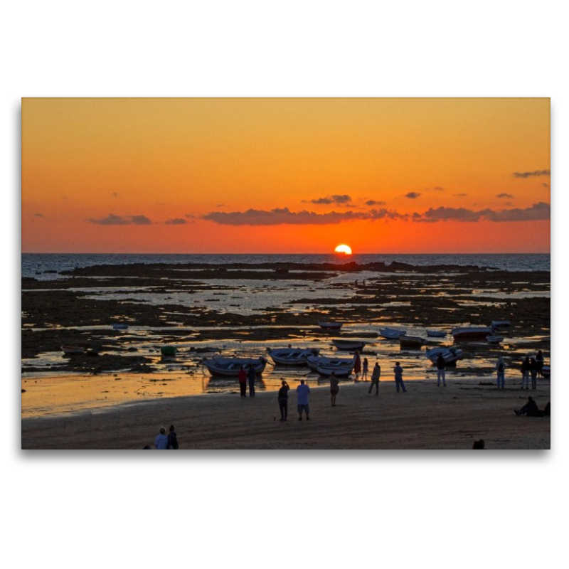 Bezaubernder Sonnenuntergang in La Caleta