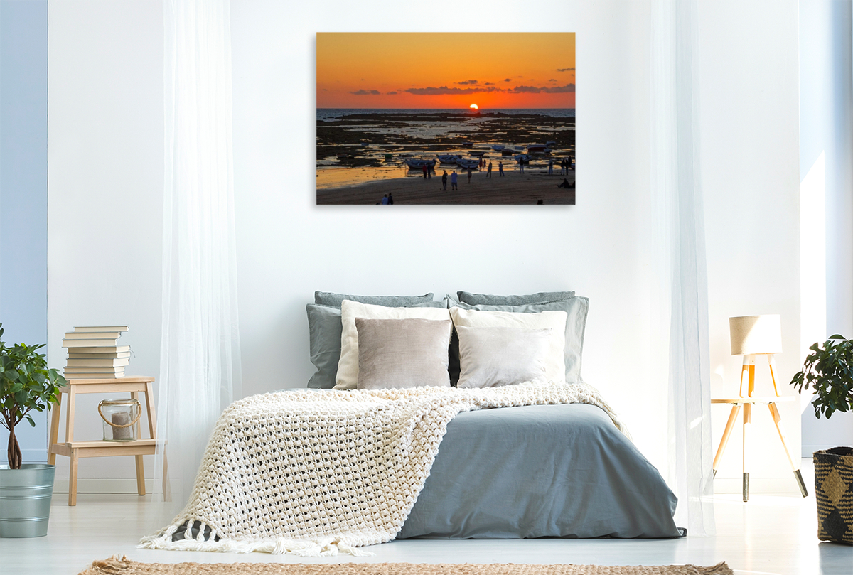 Bezaubernder Sonnenuntergang in La Caleta