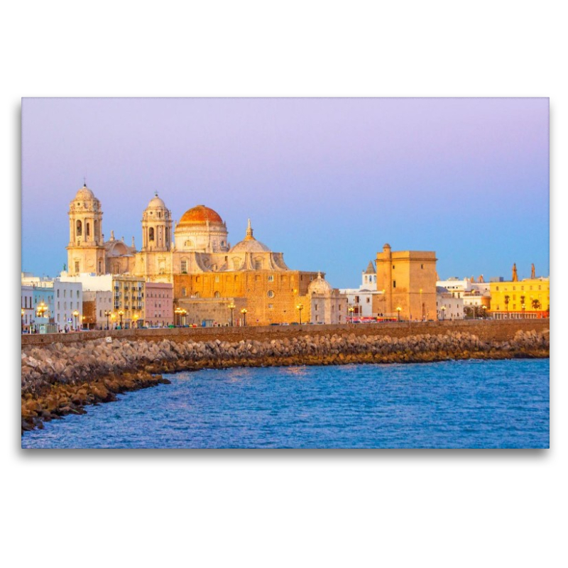 Die blaue Stunde über Cadiz