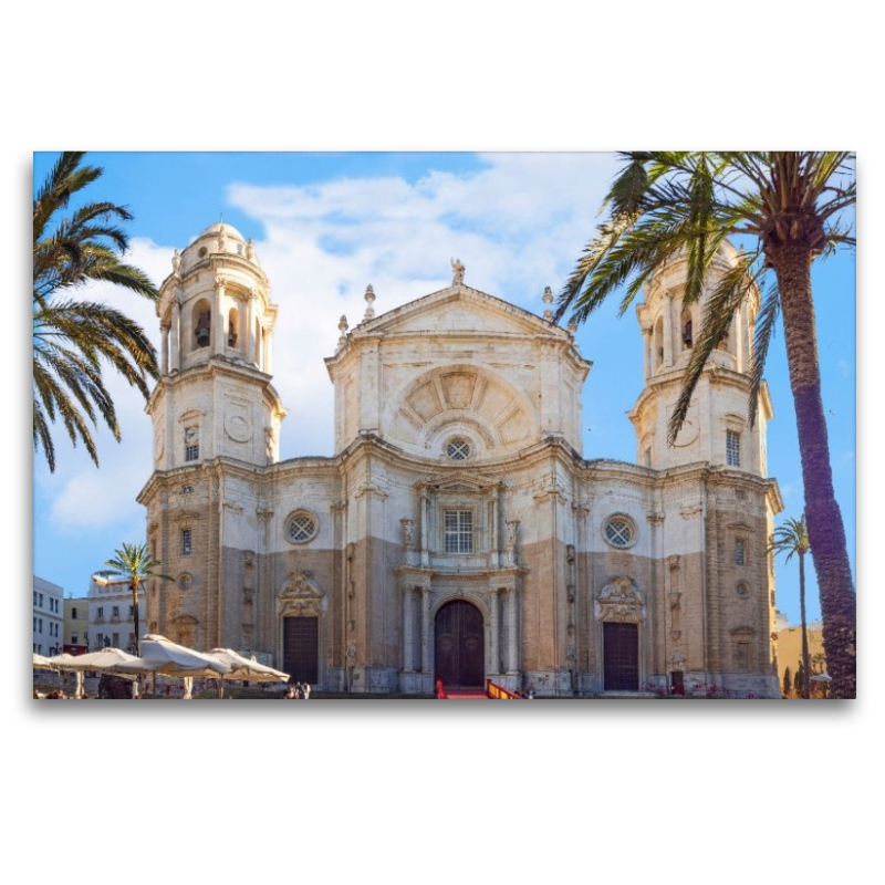 Die berühmte Kathedrale zum heiligen Kreuze über dem Meer