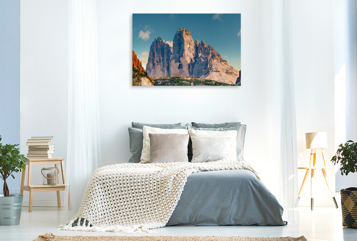 Dolomiten, Drei Zinnen in Nahaufnahme