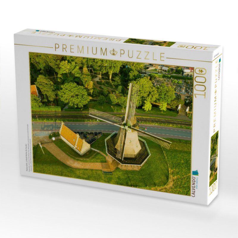 Medemblik, Luftbild Mühle De Herder