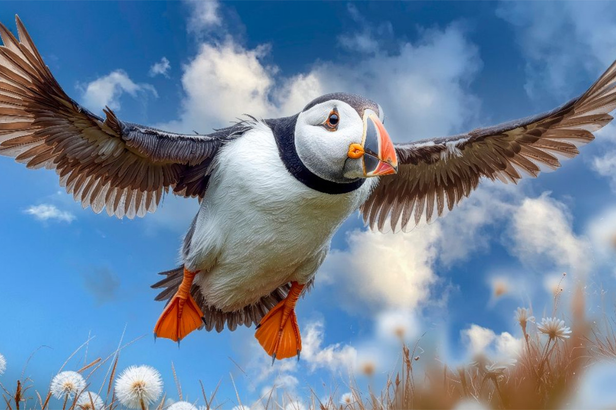 Anflug auf die Klippe