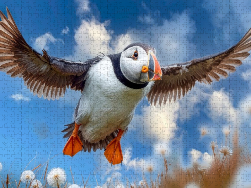 Anflug auf die Klippe