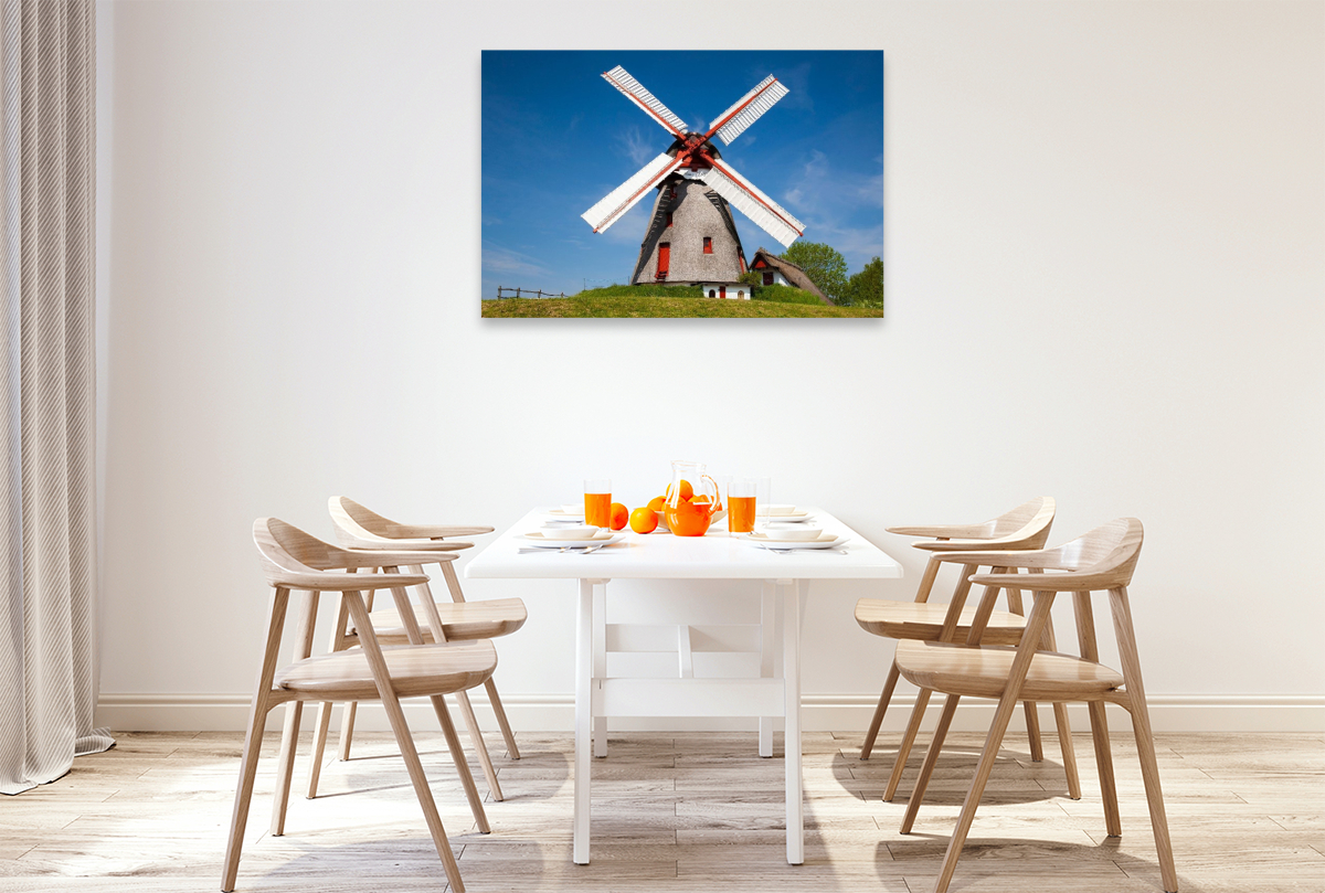 Windmühle Havnbjerg, Sonderborg, Jütland,,Dänemark