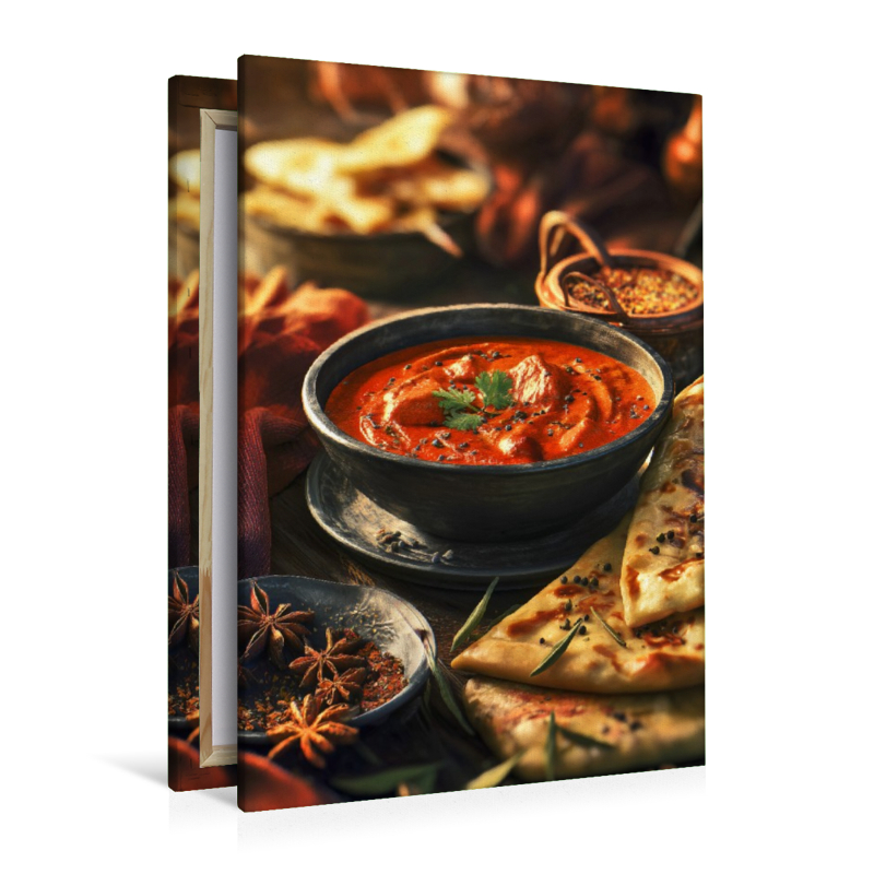 Curry, aromatisch, würzig & mit Naan