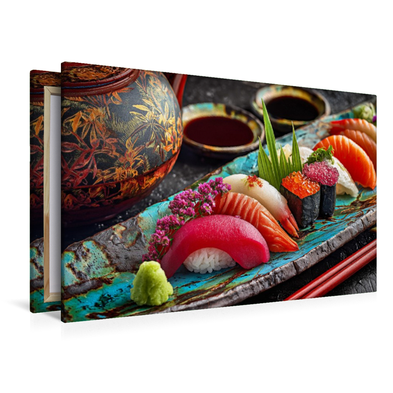 Sushi, farbenfrohe japanische Meisterwerke