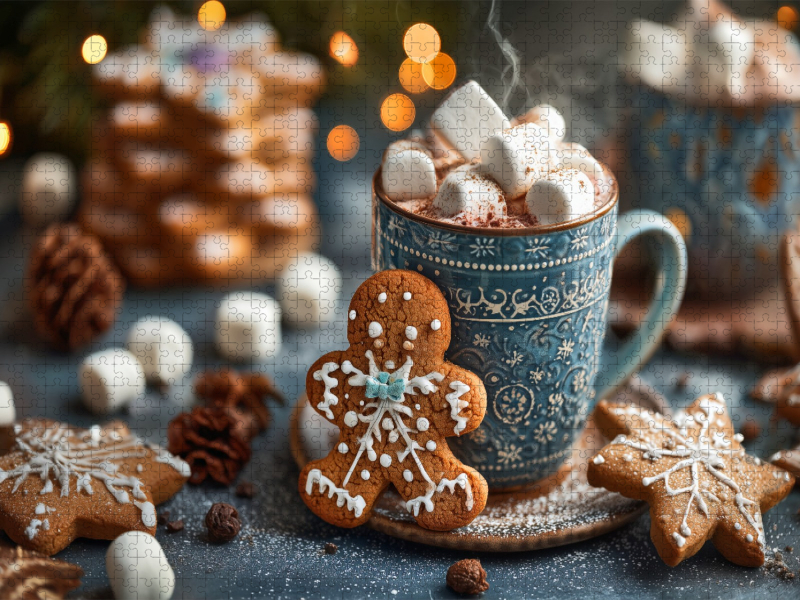 Weihnachtsplätzchen, festliche Gemütlichkeit