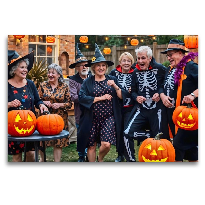 Senioren feiern Halloween