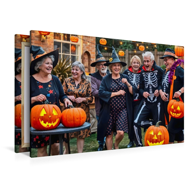 Senioren feiern Halloween