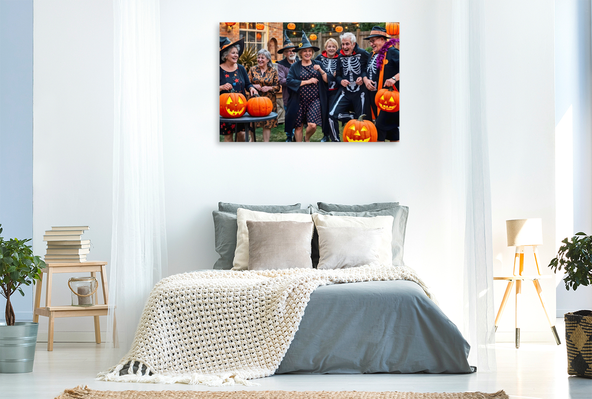 Senioren feiern Halloween