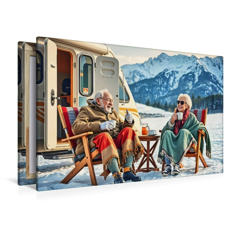 Wintercamping mit Humor
