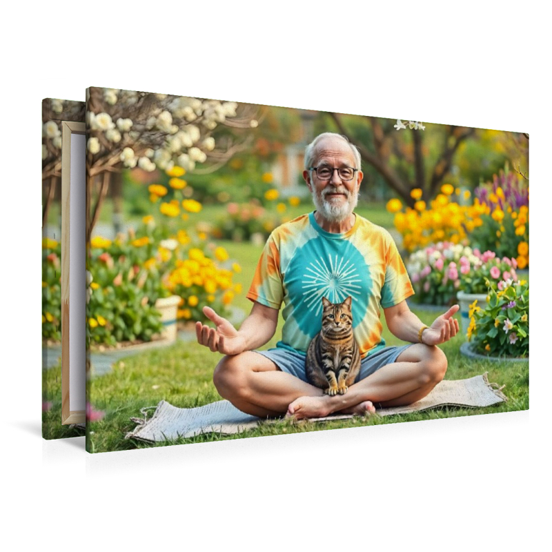Om statt Ojemine - Yoga mit Katze