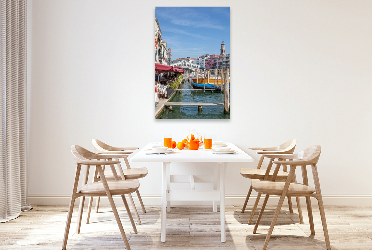 Venedig - Canal Grande und Rialtobrücke