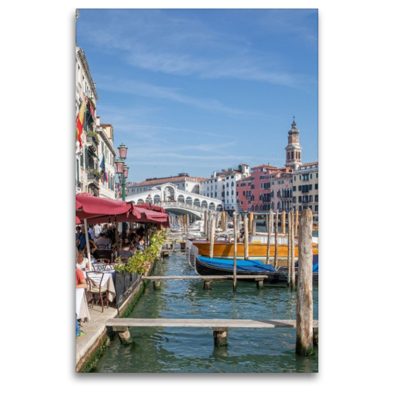 Venedig - Canal Grande und Rialtobrücke