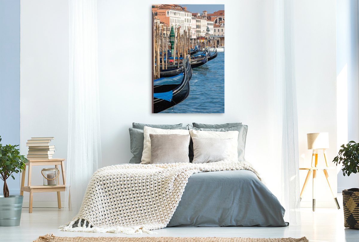Venedig - Gondeln am Markusplatz