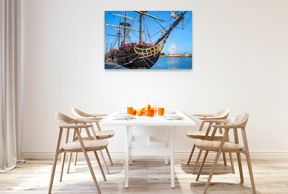 Segelschiff, Saint Malo, Bretagne