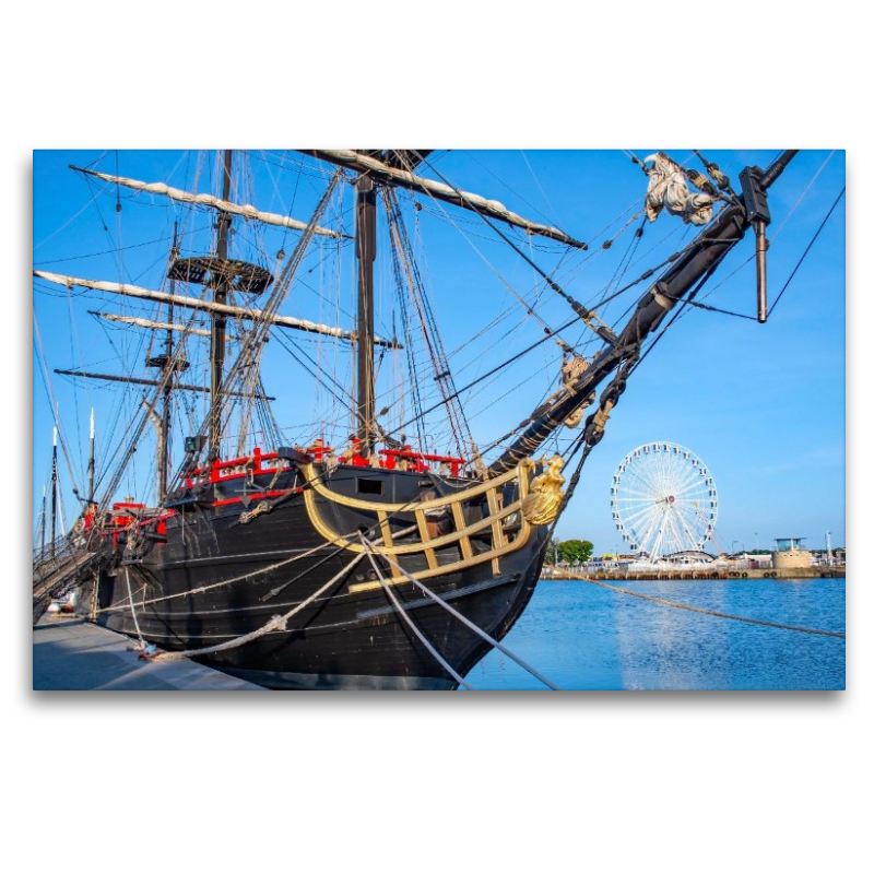 Segelschiff, Saint Malo, Bretagne