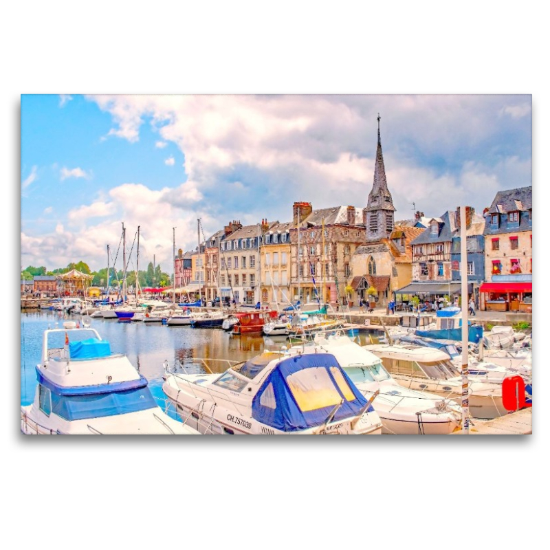Anlegestelle, Honfleur, Normandie