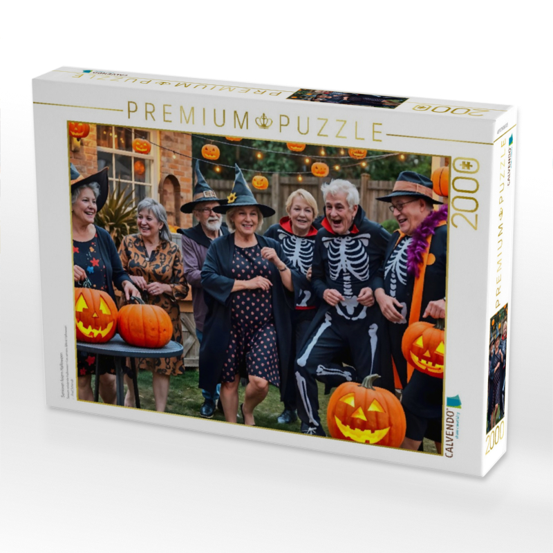 Senioren feiern Halloween