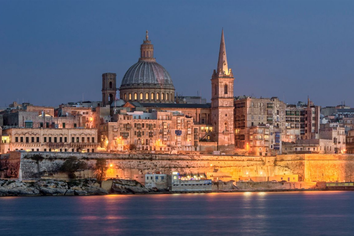 Stadtansicht Valletta auf Malta
