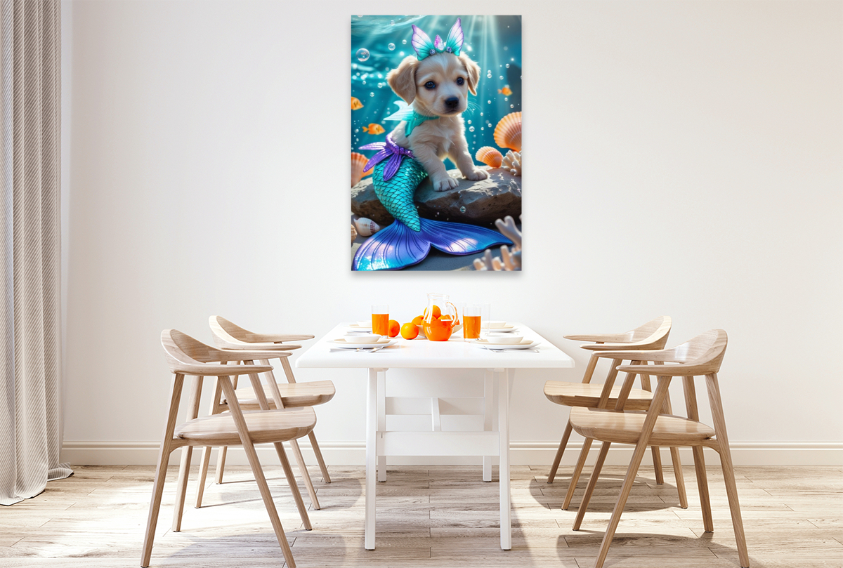 Die kleine Meerjungfrau-Hundewelpe