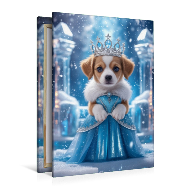 Die Schneekönigin-Hundewelpe