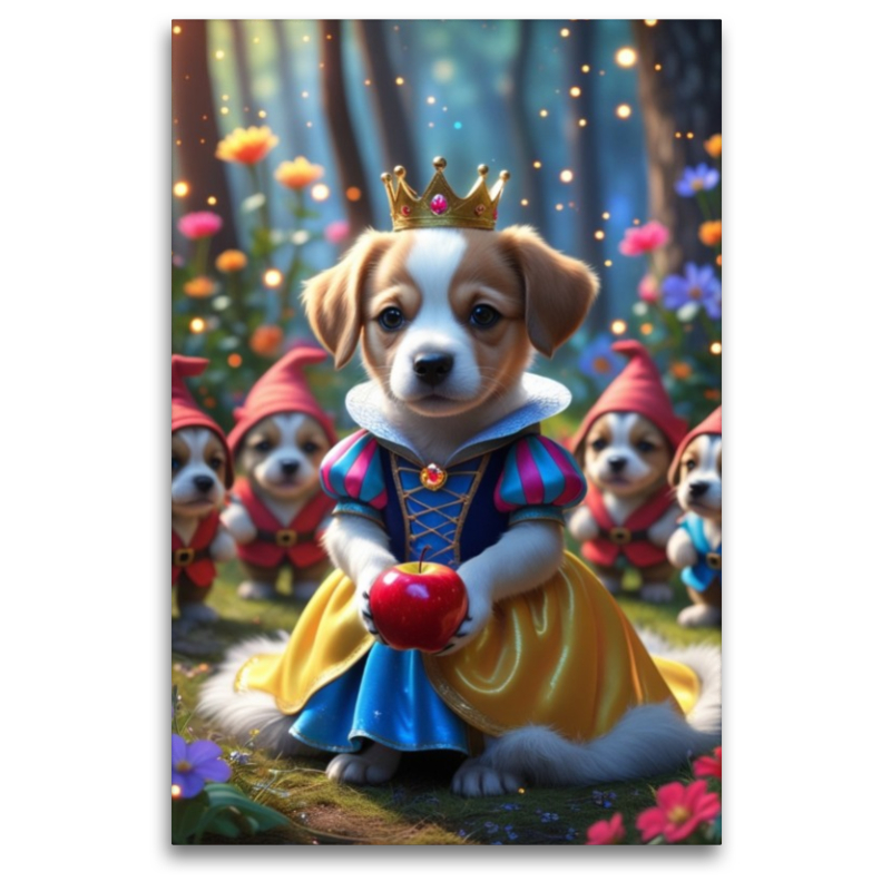 Schneewittchen Hundewelpe