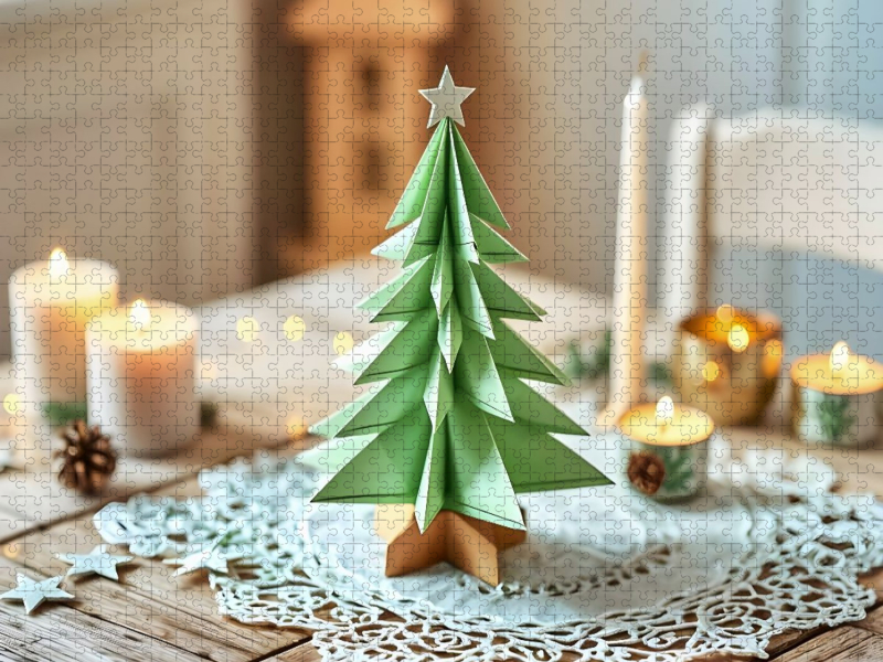 Weihnachtszauber in Origami