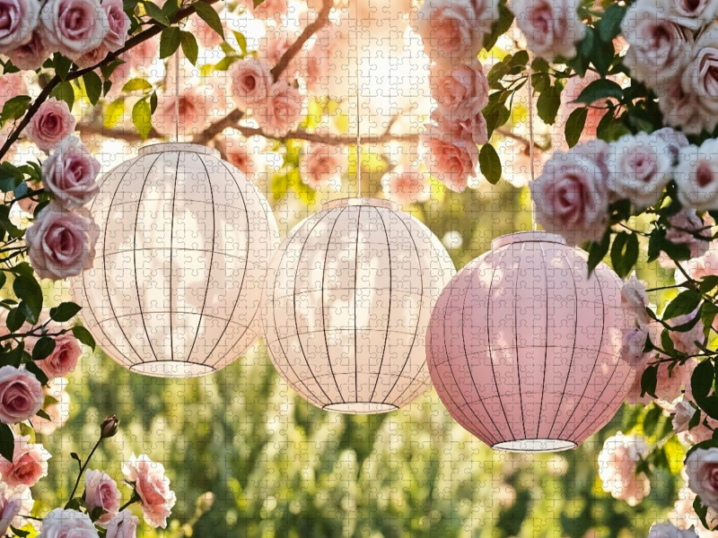 Sommerzauber aus Papierlaternen
