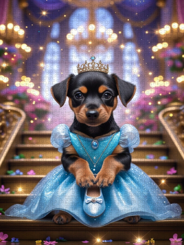 Aschenputtel Hundewelpe