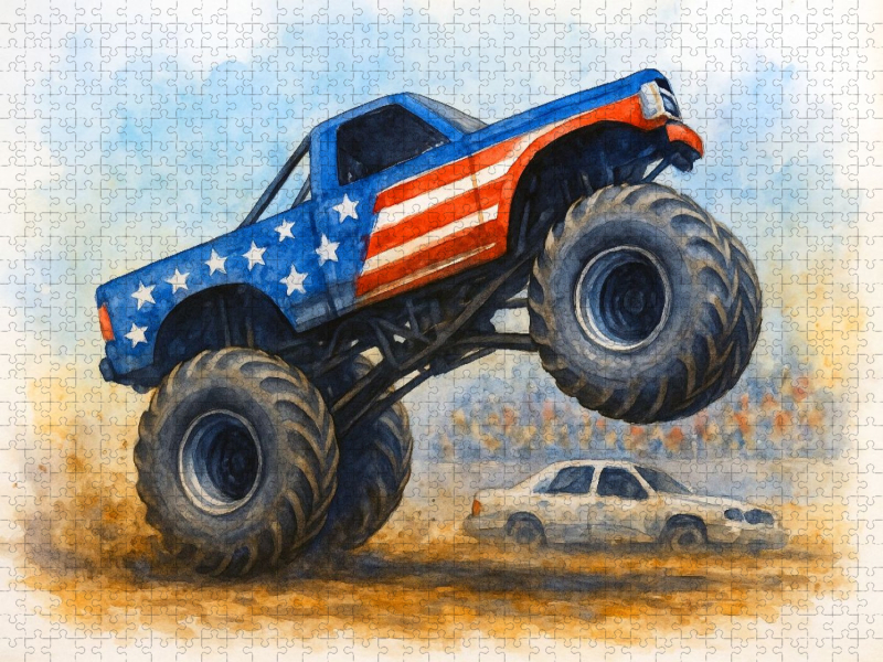 Zwei Räder, ein Herzschlag - Monstertruck