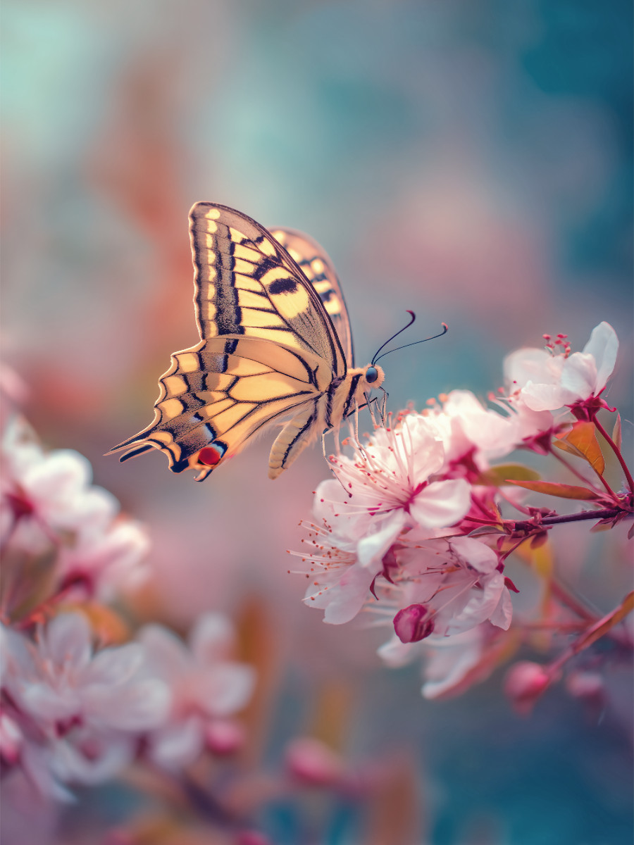 Blütenregen, Frühling für das Herz