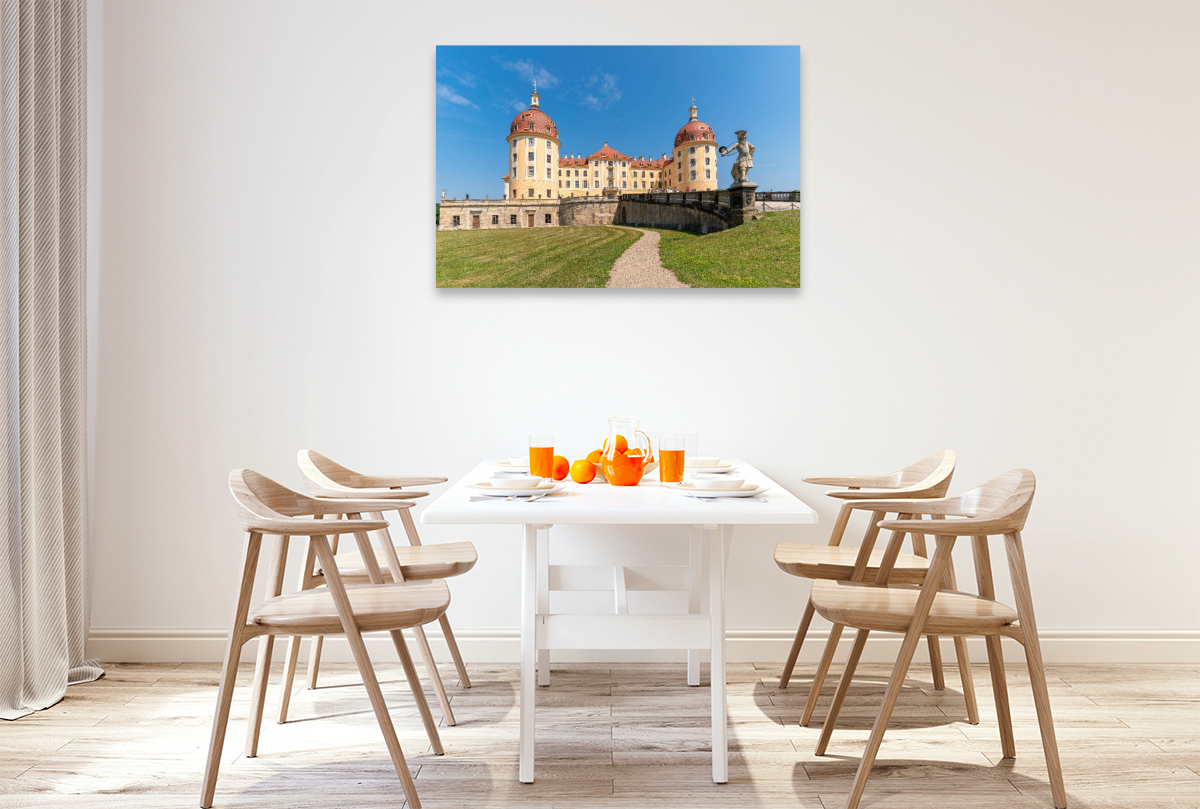 Schloss Moritzburg, ehemalige Jagdresidenz der Kurfürsten.