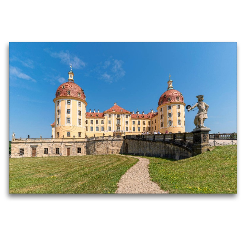 Schloss Moritzburg, ehemalige Jagdresidenz der Kurfürsten.