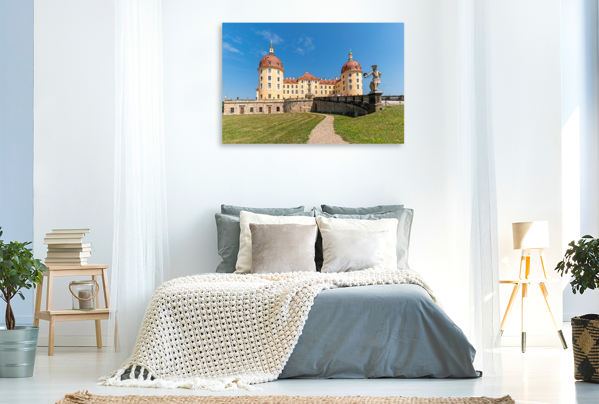 Schloss Moritzburg, ehemalige Jagdresidenz der Kurfürsten.