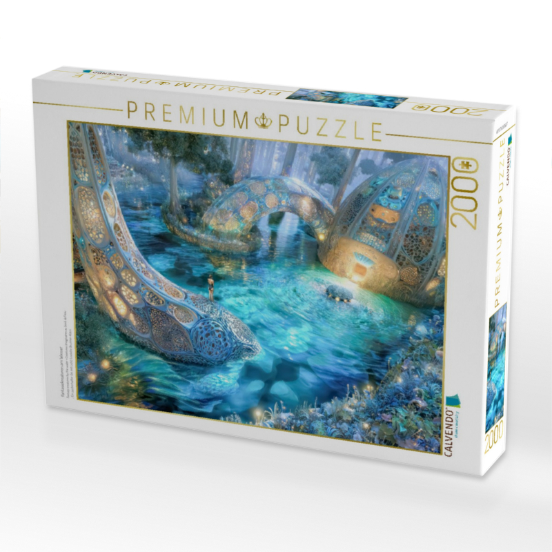 Fantasiekreaturen am Wasser