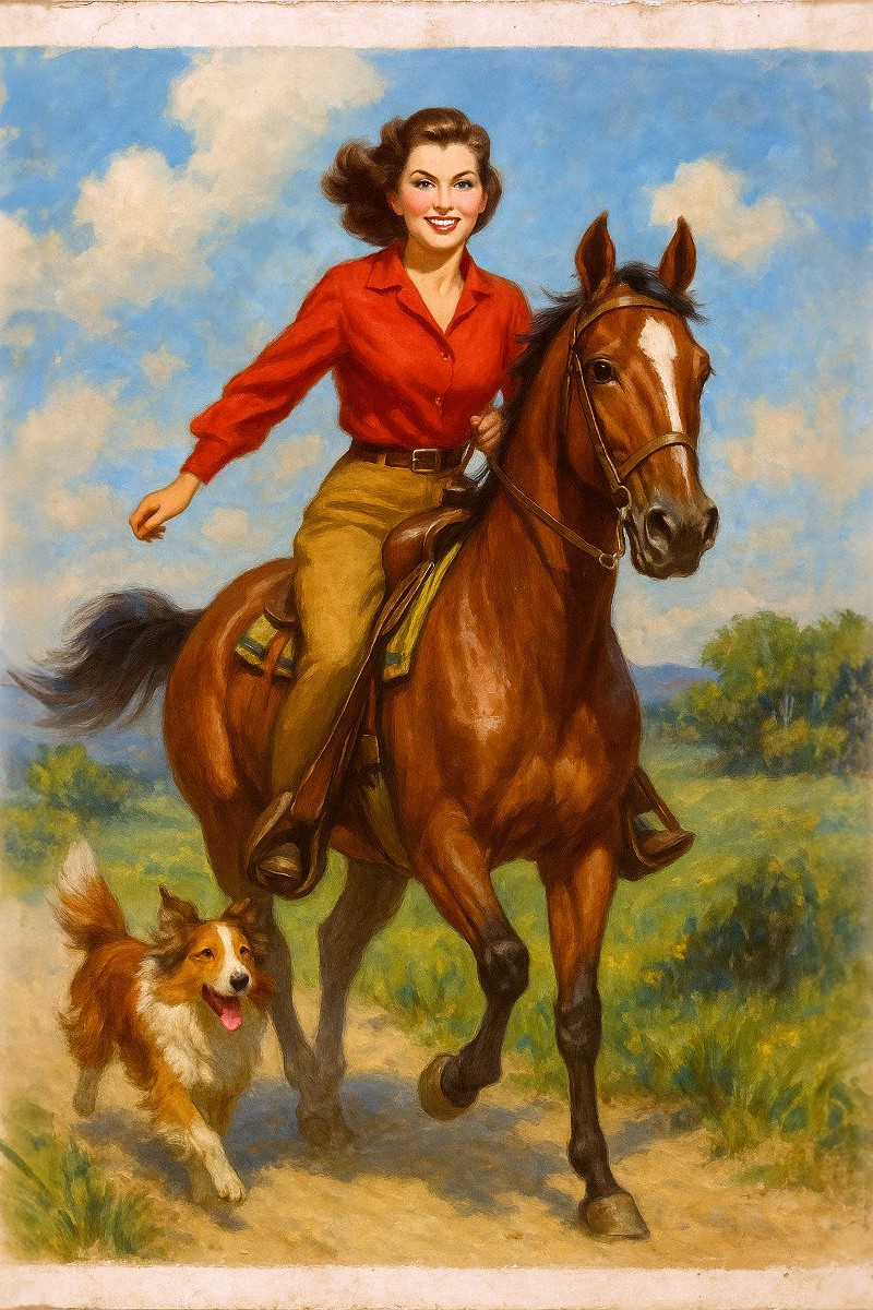 Kurzer Galopp nach Hause
