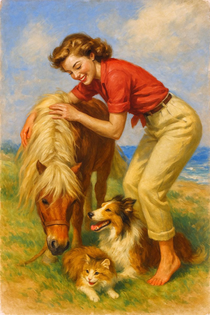 Das kleine Pony und seine Freunde