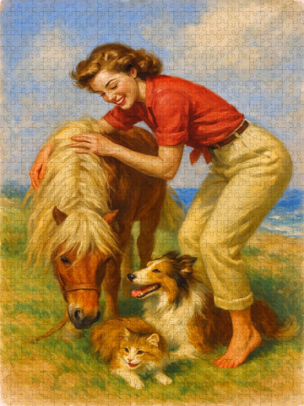 Das kleine Pony und seine Freunde