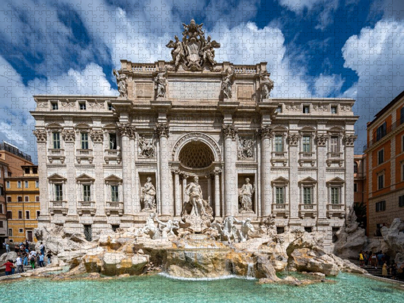 Trevi-Brunnen – ein Wunsch im Wasser