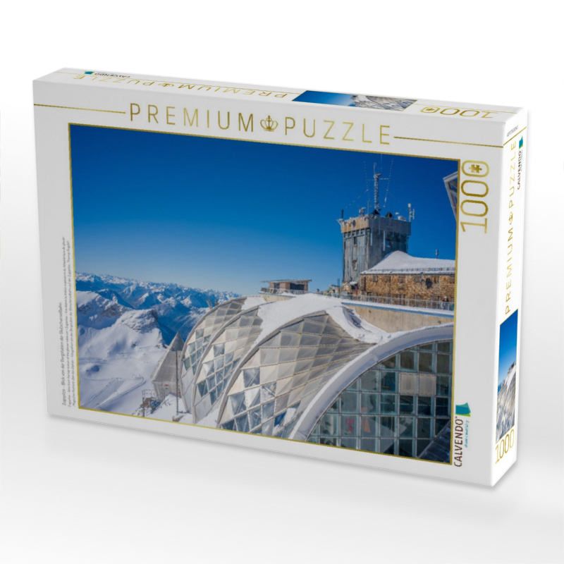 Zugspitze - Blick von der Bergstation der Gletscherseilbahn
