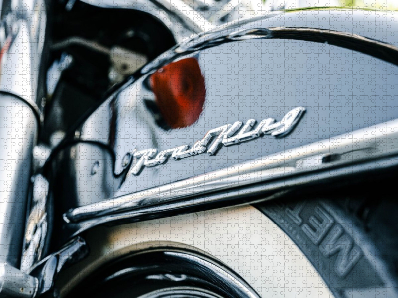 Ein Motiv aus dem Kalender Legendäre Linien – Harley Road King im Detail