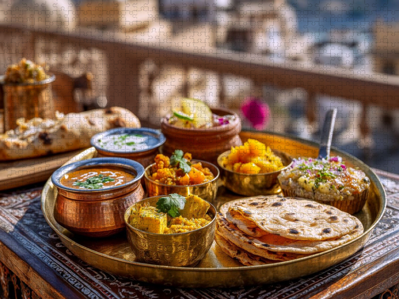 Indien: Thali