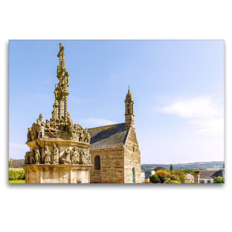 Historischer Pfarrbezirk mit Calvaire in Plougonven – steinerne Zeugnisse der Bretagne