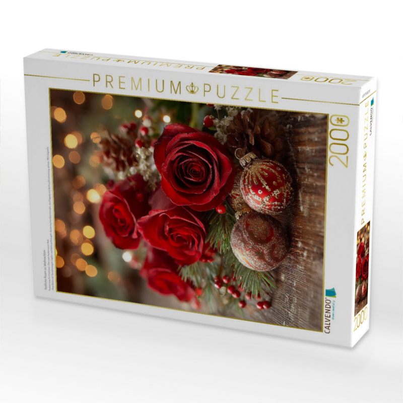 Festliche Rosen zu Weihnachten