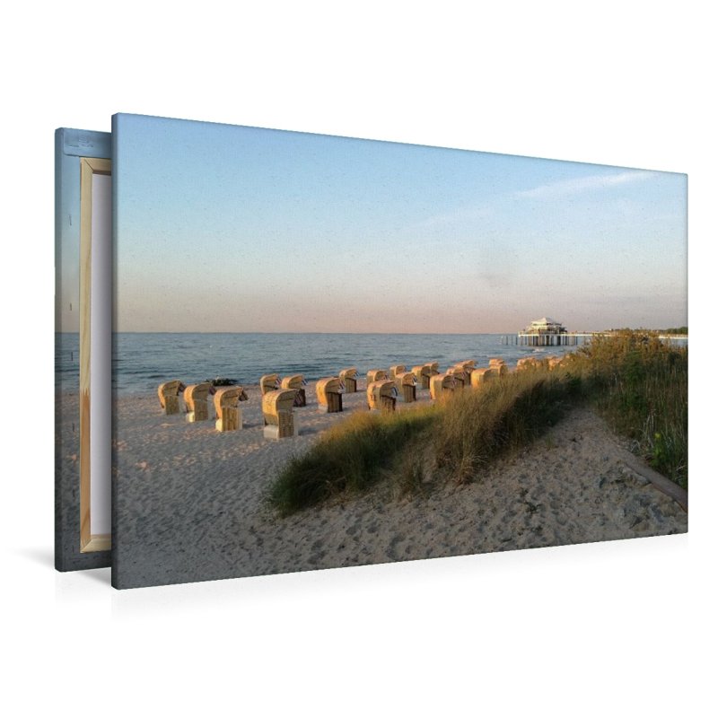Timmendorfer Strand in der Abenddämmerung