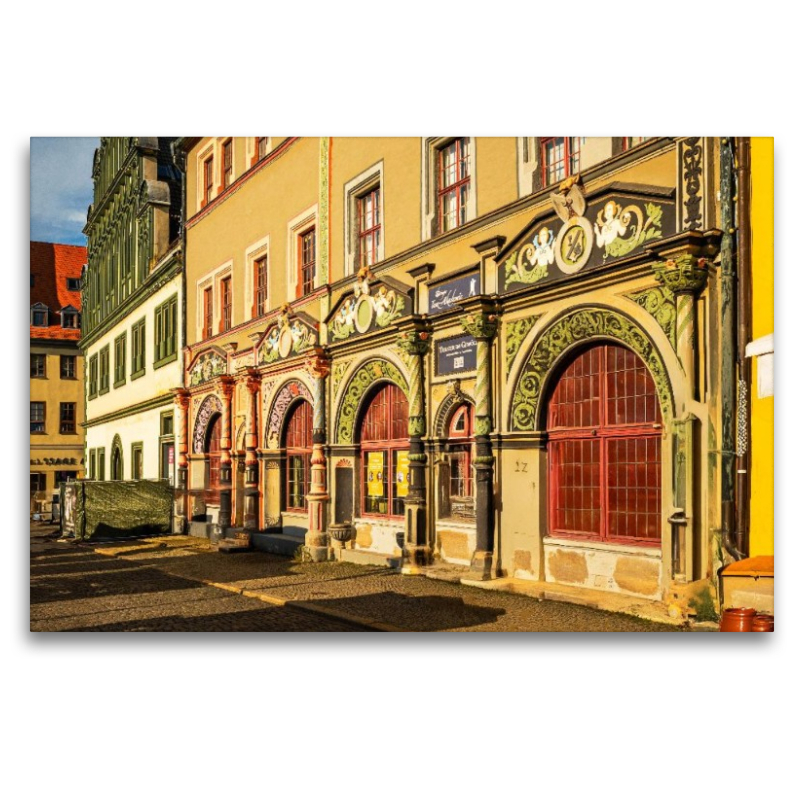 Marktplatz in Weimar/Thüringen